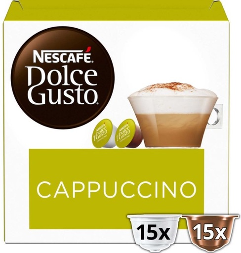[DOGU006] Nescafé Dolce Gusto Cappuccino 30 Capsules 349 Gr