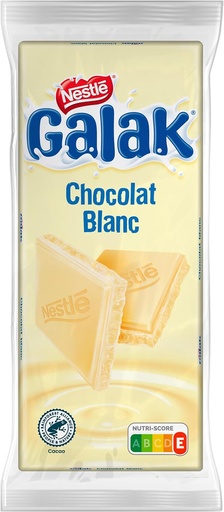 Galak Chocolat Blanc Tablette 100 Gr