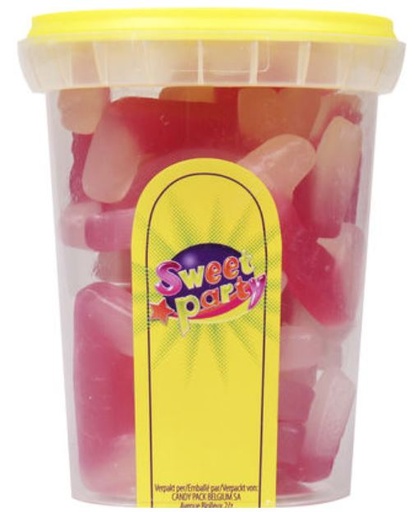 [029909-1] Sweet Party Mini Dents Dracula Cup 165 Gr