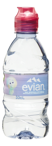 [5510] Evian Eau Plate 33 Cl