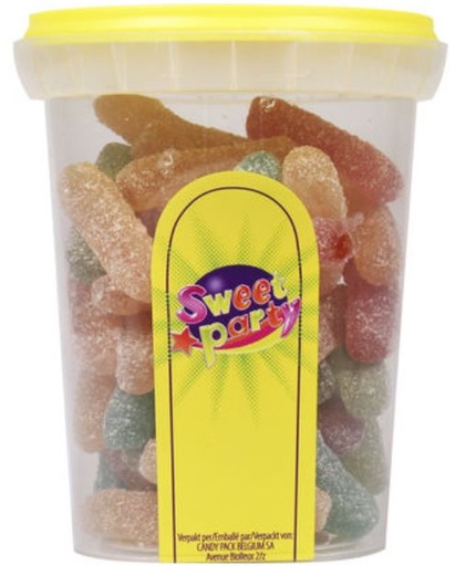 [029914] Sweet Party Sticks Citric Cup 170 Gr