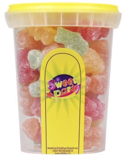 [029915] Sweet Party Oursons Citric Cup 180 Gr