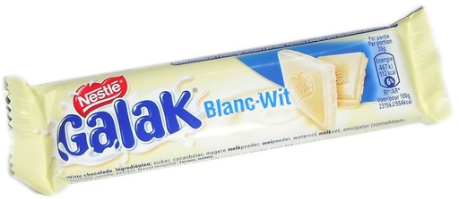[011441] Galak Blanc Bâton Chocolat 40 Gr