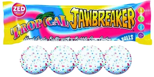 [038125] Jawbreaker Tropical Bubblegum 4 Pièces