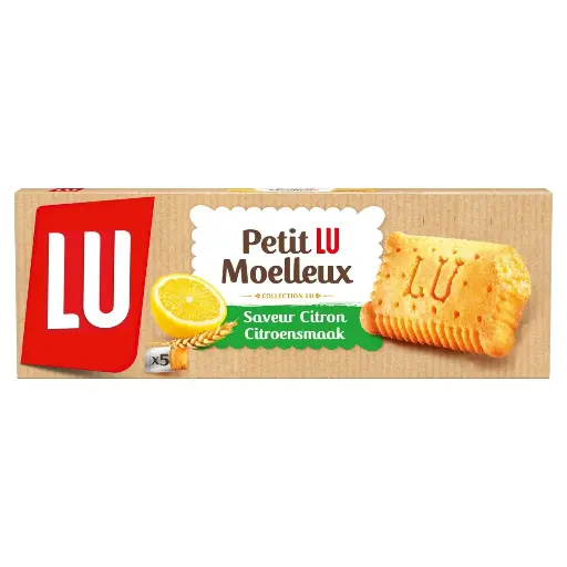 [LUMO001] Lu Petit Moelleux Citron 5x28 Gr