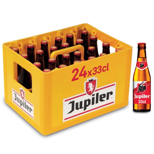 [JUPI001] Jupiler Pils Casier 24x33 Cl - Consigne Incluse