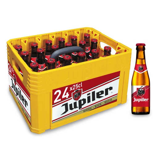 Jupiler Pils Casier 24x25 Cl - Consigne Incluse