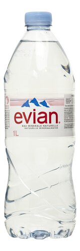 [5900] Evian Eau Plate 1 L